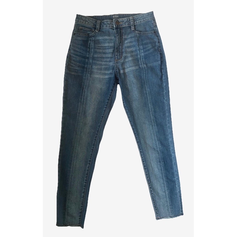 Blue Denim Pants Size 6 a.n.a. Skinny Jeans Casual Women Clothing - Picture 3 of 7